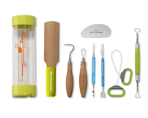 Xiem Sculpture Modeling Essential Kit - Set of 9 (CMSTK9)